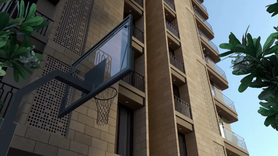 Basketball court