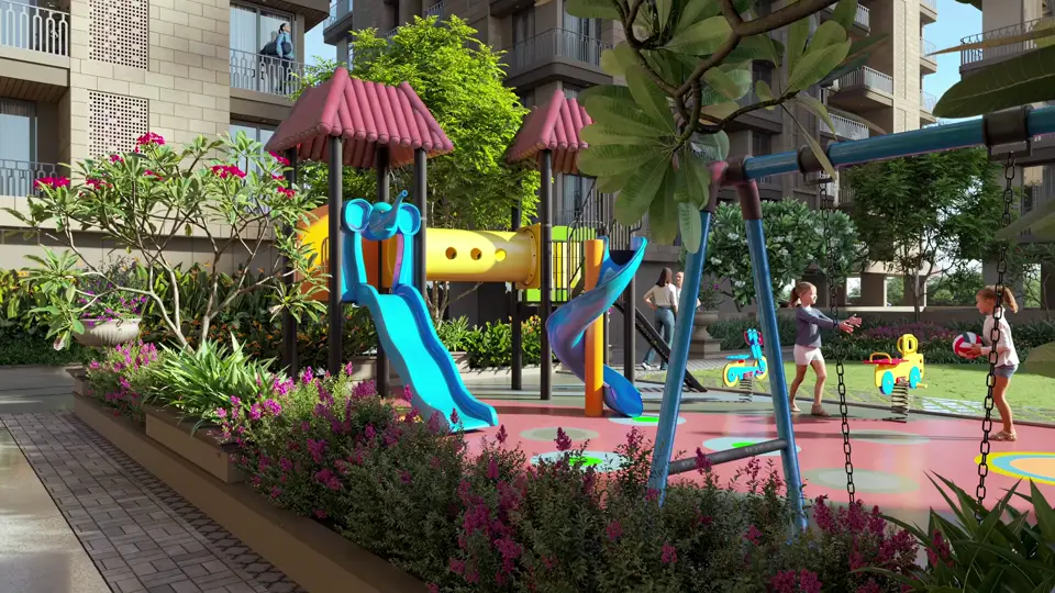 Children play area