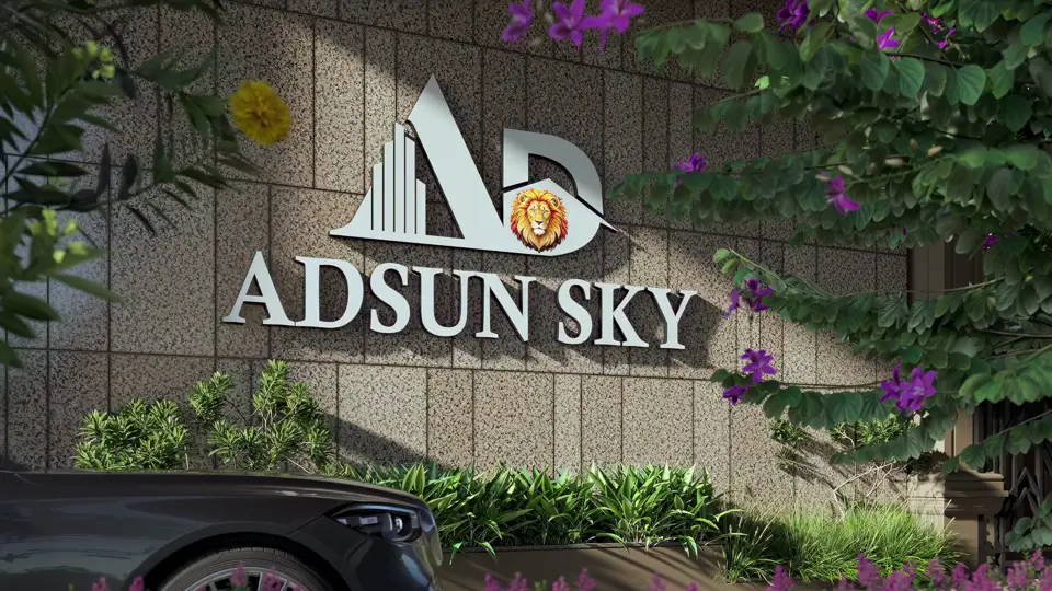 Entrance signage